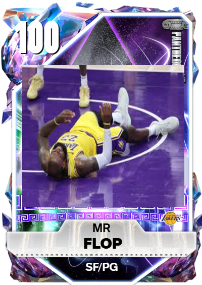 lebron flop