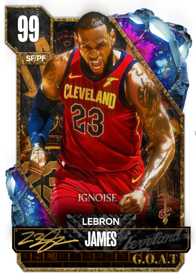 Nba 2k24 2kdb Custom Card The King