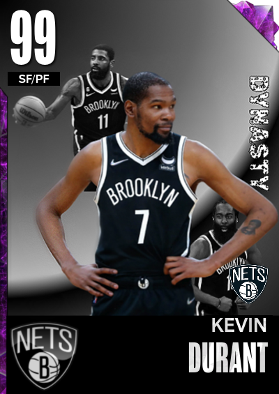 KD n his brooklyn nets