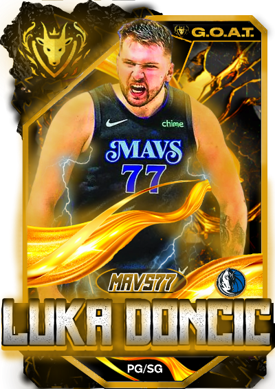 NBA 2K24 | 2KDB Custom Card (First 2k25 Card (Goat Luka))