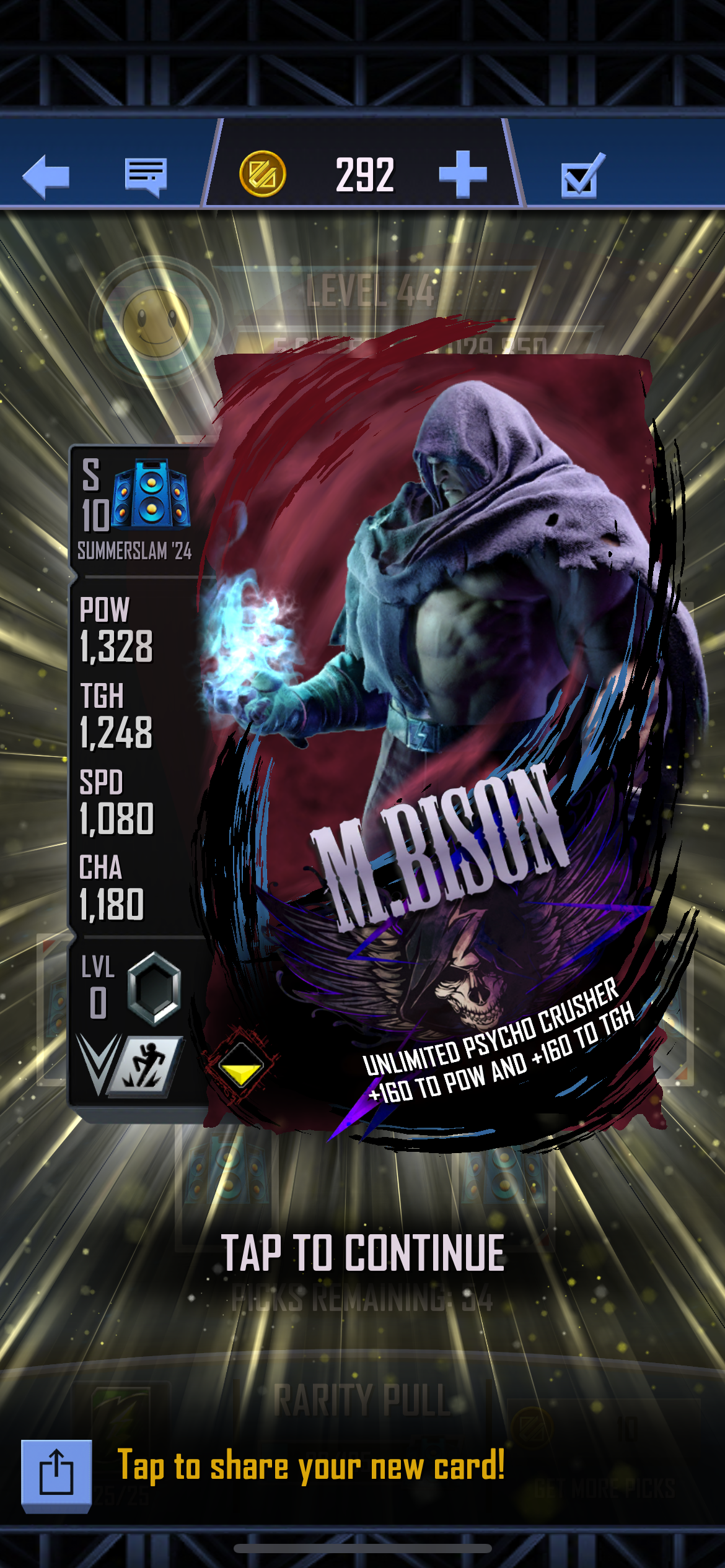 Hey, I’m still alive, new card coming soon