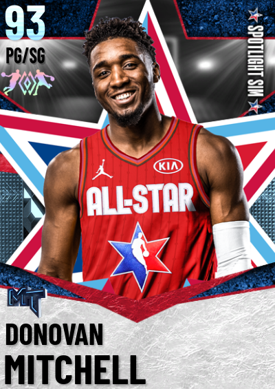 NBA 2K21 | 2KDB Custom Card (DONOVAN MITCHELL )