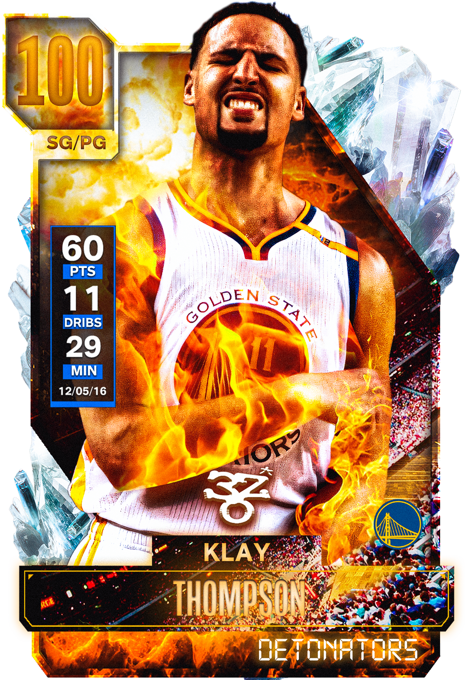 60 Points, 29 Minutes, 11 Dribbles.