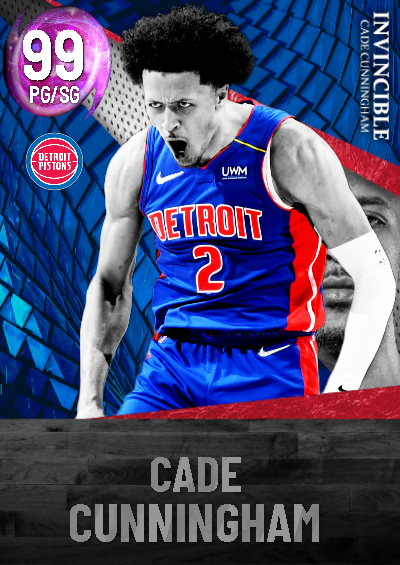 NBA 2K22 | 2KDB Custom Card (Invincible Cade Cunningham)