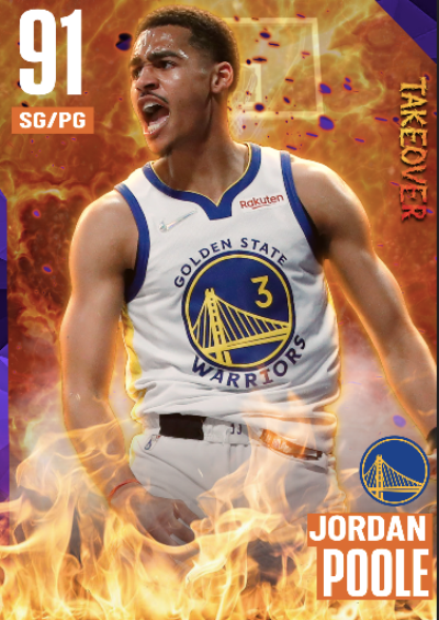 Nba 2k22 2kdb Custom Card Poole Party Temp From Myteamcrypto