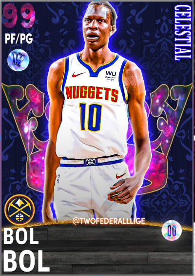 NBA 2K21 | 2KDB Custom Card (Celestial Bol Bol)