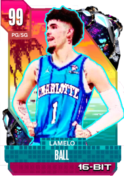 NBA 2K24 | 2KDB Custom Card (16 bit melo ball)