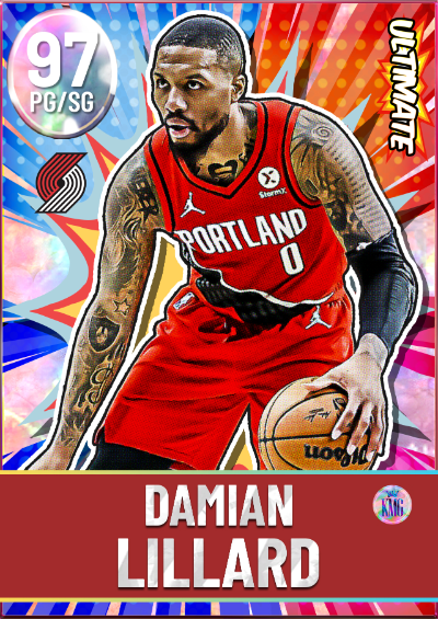 NBA 2K22 | 2KDB Custom Card (Damian Lillard)