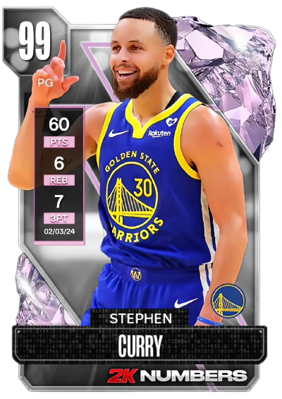 NBA 2K24 | 2KDB Custom Card (Stephen Curry)