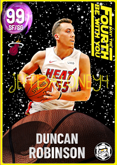 NBA 2K22 | 2KDB Custom Card (Duncan Robinson)