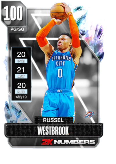 Westbrook 20 20 21 Game