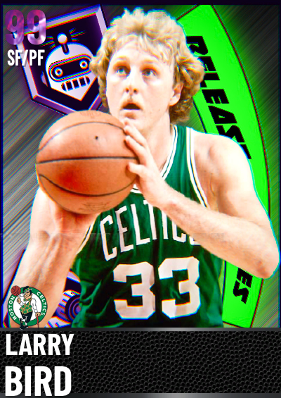 NBA 2K21 | 2KDB Custom Card (Release Machines: Larry Bird)