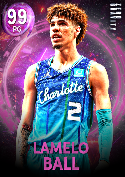 NBA 2K22 2KDB Custom Card Lamelo Ball 
