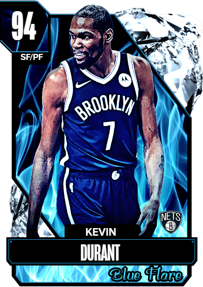 NBA 2K24 | 2KDB Custom Card (KD Blue Flare)