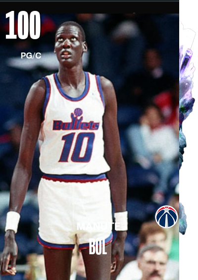 NBA 2K24 | 2KDB Custom Card (Manute Bol)