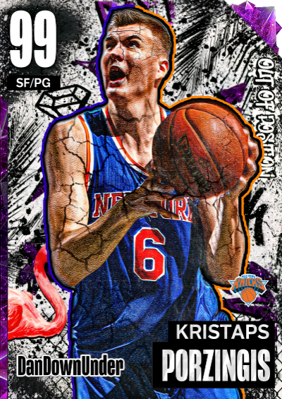 NBA 2K23 | 2KDB Custom Card (OOP Kristaps)