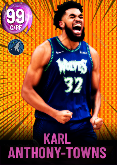 NBA 2K22 | 2KDB Custom Card (karl anthony-towns)