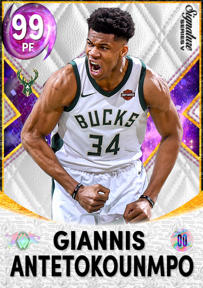 NBA 2K22 | 2KDB Custom Card (Giannis Antetokounmpo)