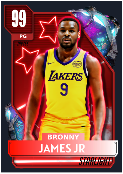 NBA 2K24 | 2KDB Custom Card (Bronny James Jr.)