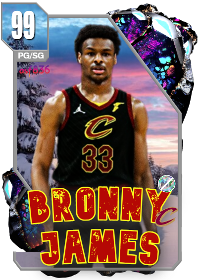 NBA 2K24 | 2KDB Custom Card (bronny james)