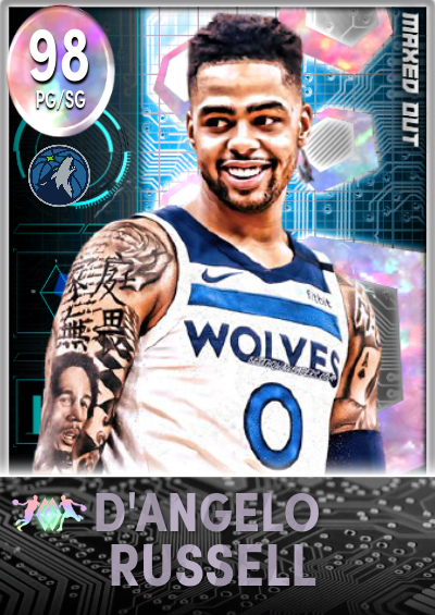 NBA 2K22 | 2KDB Custom Card (D'Angelo Russell)