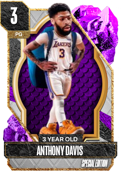 3 year old Anthony  Anthony Davis