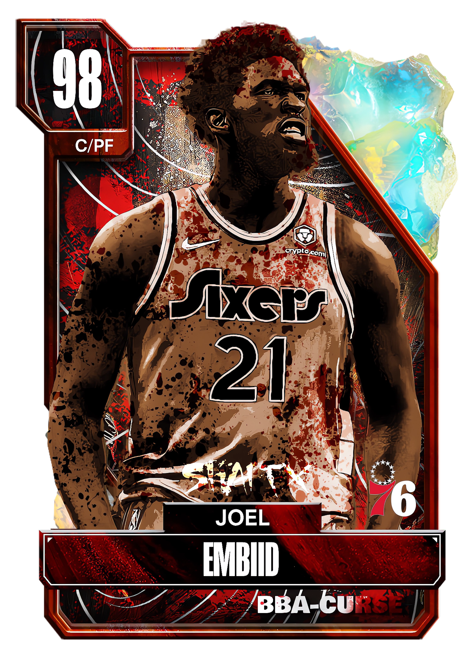 Joel Embiid(I forgot to make it look worse)