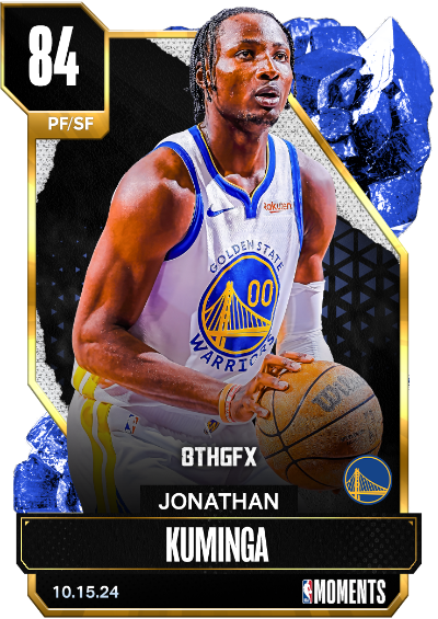 NBA 2K24 | 2KDB Custom Card (Jonathan Kuminga)