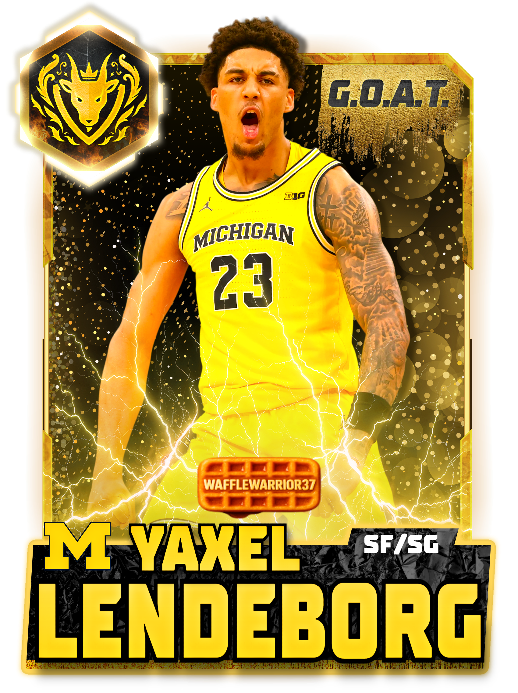 No card for the champs?