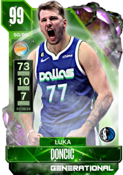 NBA 2K24 | 2KDB Custom Card (Luka Doncic )