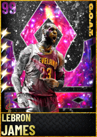 NBA 2K21 | 2KDB Custom Card (lebron goat)