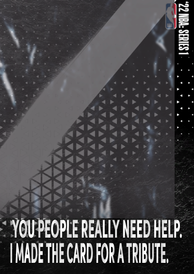 Since my Bill Russell card is "using likes for death", I've decided I'm going to delete it