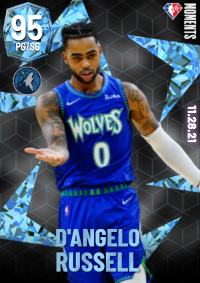 NBA 2K22 | 2KDB Custom Card (D'angelo Russell)