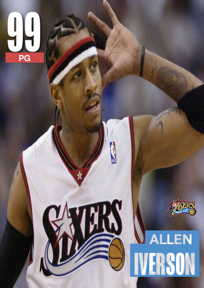 Allen Iverson(99OVR)
