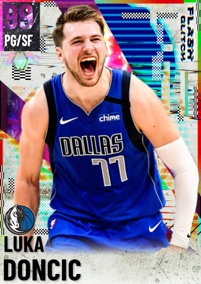 NBA 2K21 | 2KDB Custom Card (Glitched Luka Doncic)