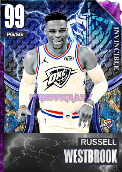 YEARLY RUSSELL WESTBROOK CARD