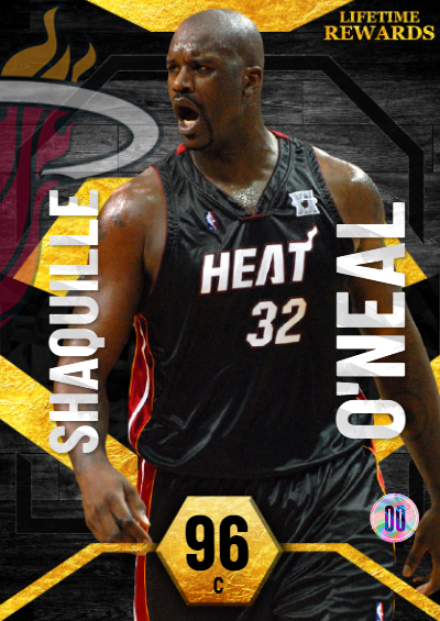 NBA 2K22 | 2KDB Custom Card (shaquille o'neal)