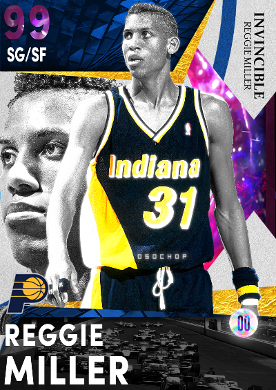 NBA 2K21 | 2KDB Custom Card (Invincible Reggie Miller)