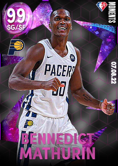 NBA 2K23  2KDB Sapphire Bennedict Mathurin (85) Complete Stats