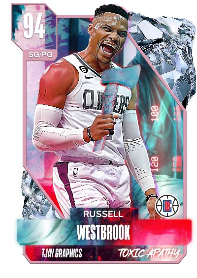 NBA 2K22  2KDB Custom Card (2023 clippers statement jersey swap)