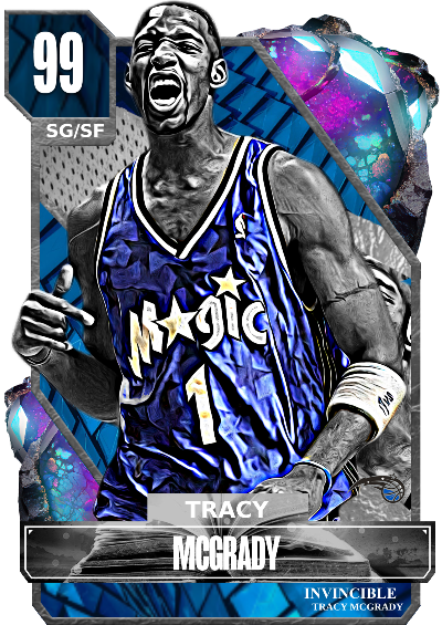 NBA 2K22  2KDB Pink Diamond Tracy McGrady (95) Complete Stats