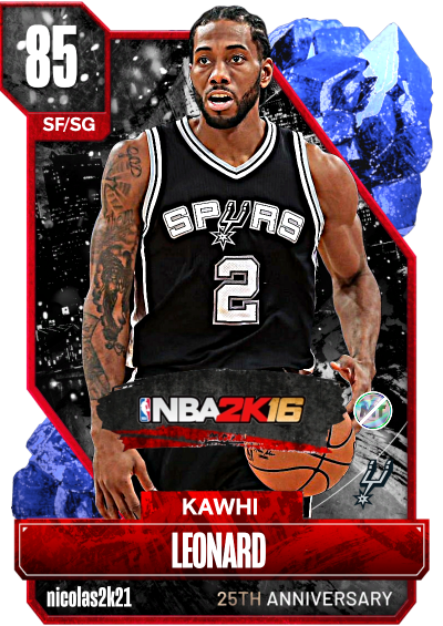 NBA 2K24 | 2KDB Custom Card (2x DPOY Winner (Kawhi Leonard))