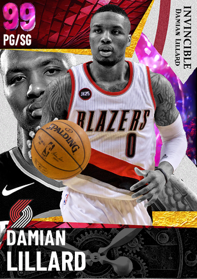 NBA 2K21 | 2KDB Custom Card (Invincible Damian Lillard)