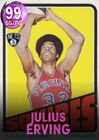 Julius Erving Rare Card