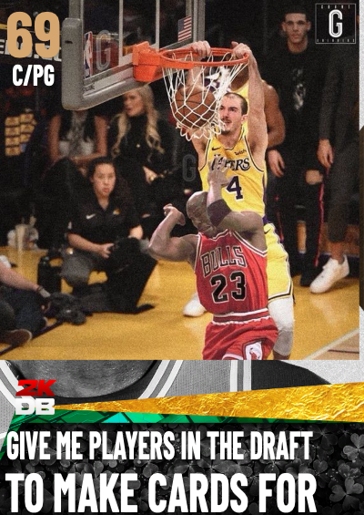 GIVE ME players in the draft TO MAKE CARDS FOR