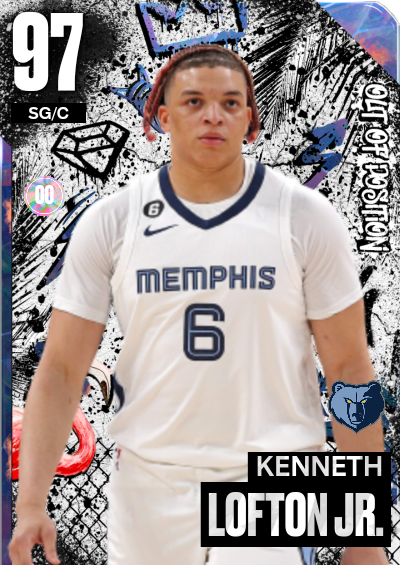 NBA 2K23  2KDB Custom Card (Kenneth Lofton Jr.)