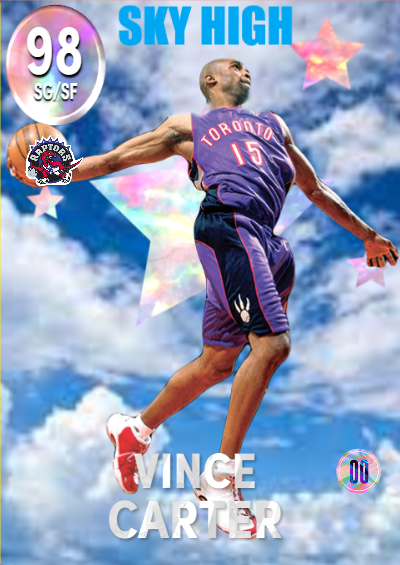 GO Sky High Vince Carter