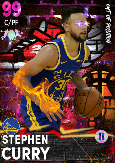 Out of Position Stephen Curry