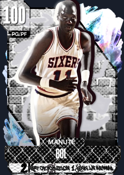 NBA 2K24 2KDB Custom Card Pg Manute 