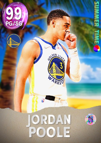 Jordan Poole custom set